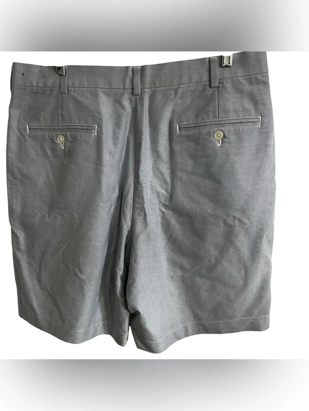 Brooks Brothers Blue Flat-Front Men's Shorts 36w EUC
